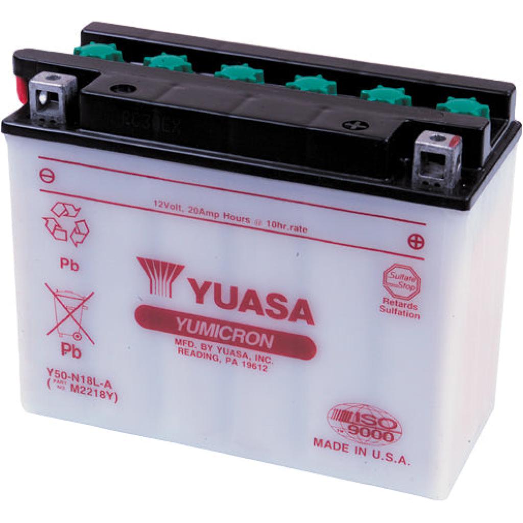 Yuasa Battery Y50 N18l A Conventional - MojoMotoSport.com