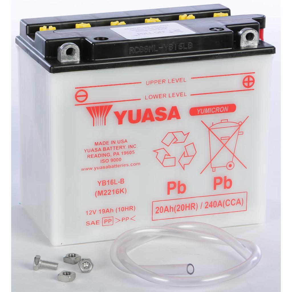 Yuasa Battery Yb16l B Conventional - MojoMotoSport.com