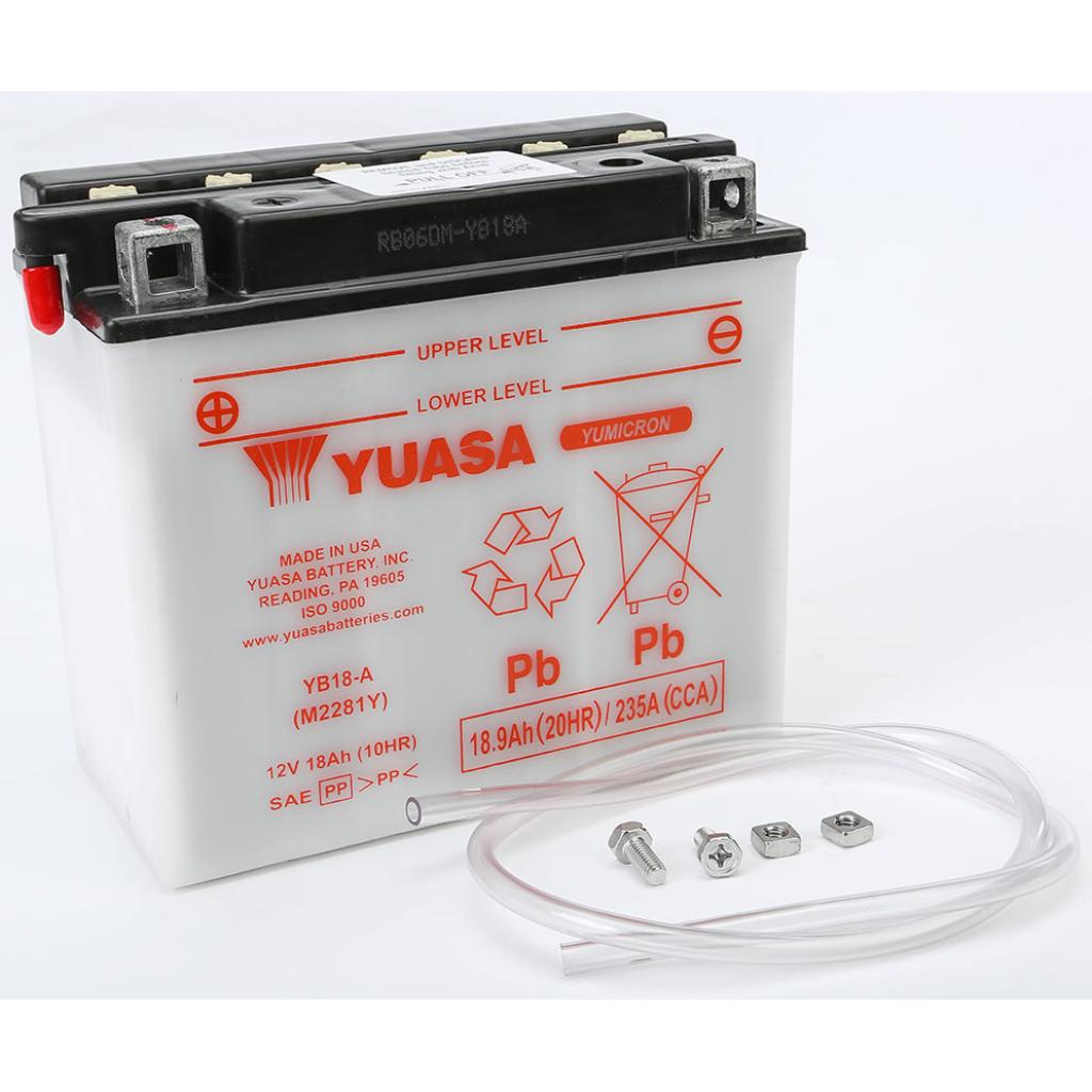 Yuasa Battery Yb18 A Conventional - MojoMotoSport.com