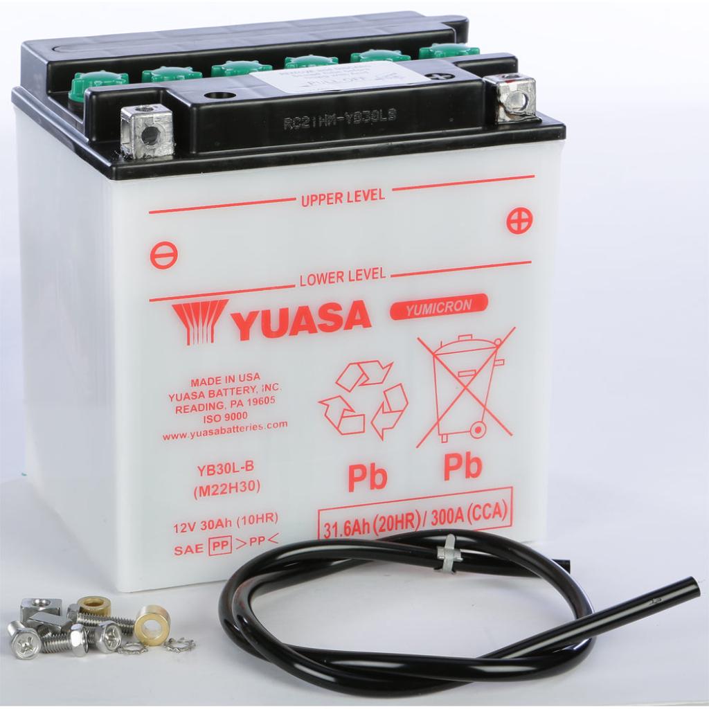Yuasa Battery Yb30l B Conventional - MojoMotoSport.com