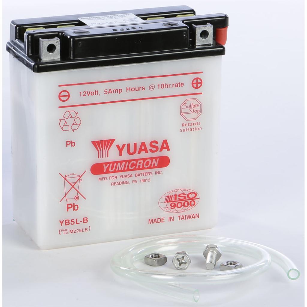 Yuasa Battery YB5l B Conventional - MojoMotoSport.com