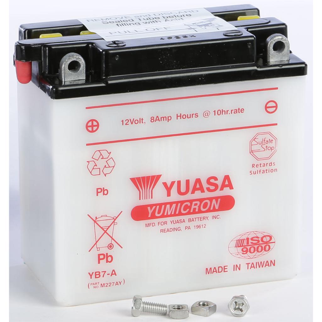 Yuasa Battery Yb7 A Conventional - MojoMotoSport.com