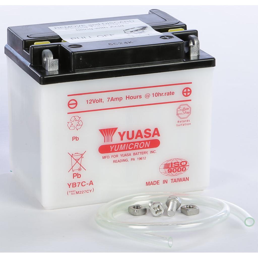 Yuasa Battery Yb7c A Conventional - MojoMotoSport.com