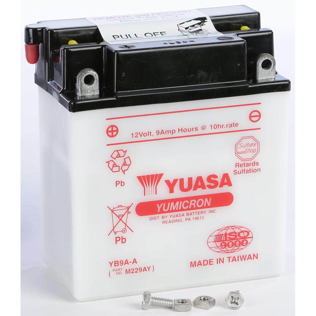 Yuasa Battery Yb9a A Conventional - MojoMotoSport.com
