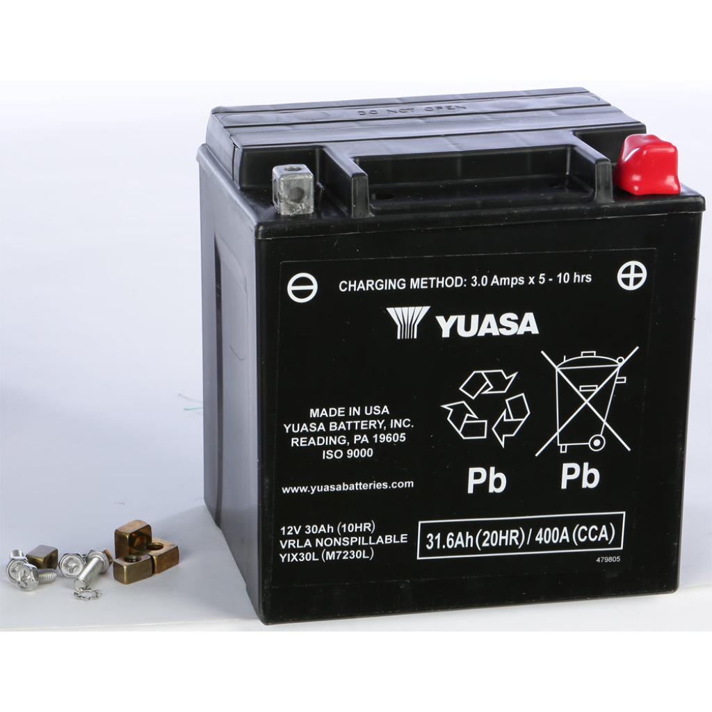 Yuasa Battery YIX30l Sealed Factory Activated - MojoMotoSport.com