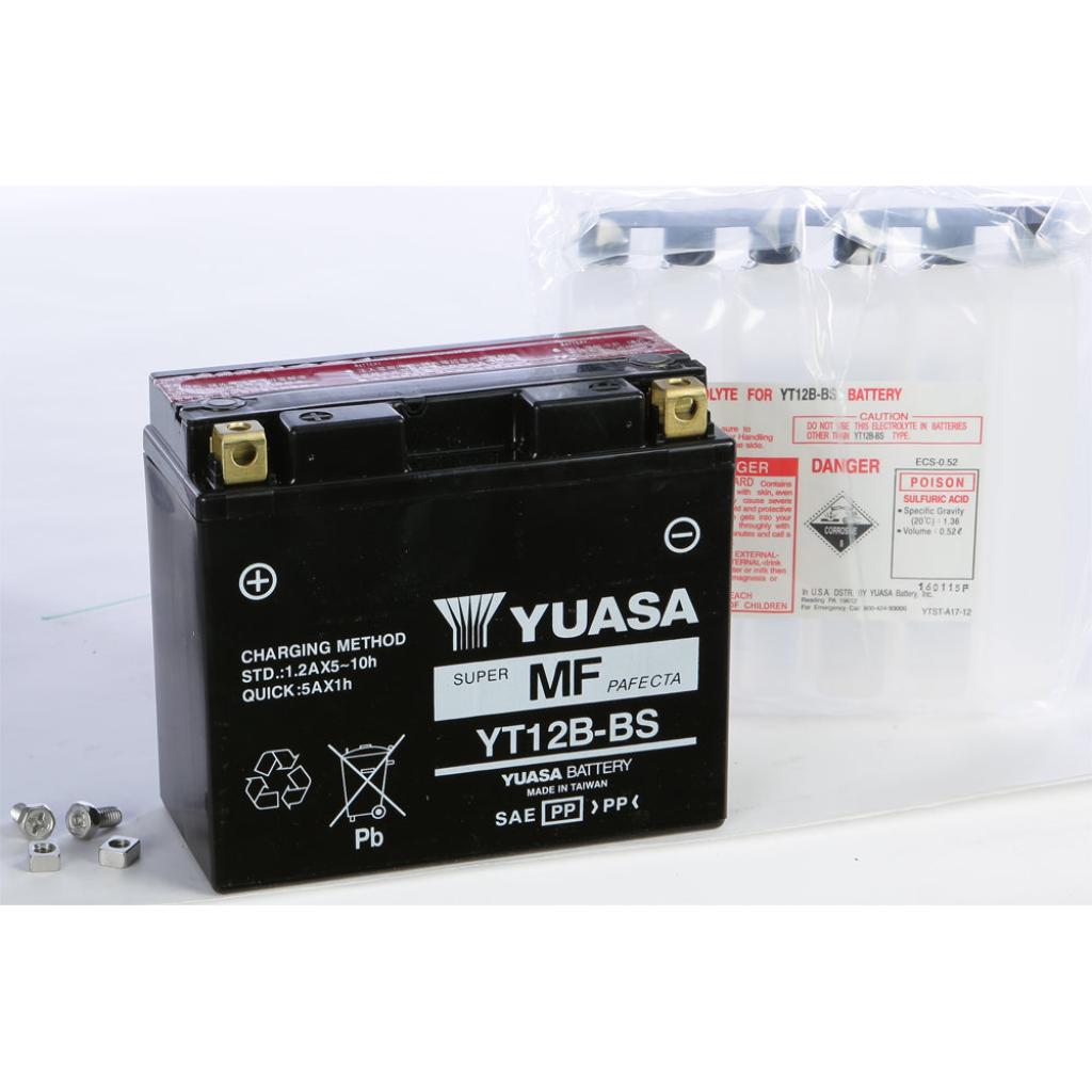 Yuasa Battery Yt12b Bs Maintenance Free - MojoMotoSport.com