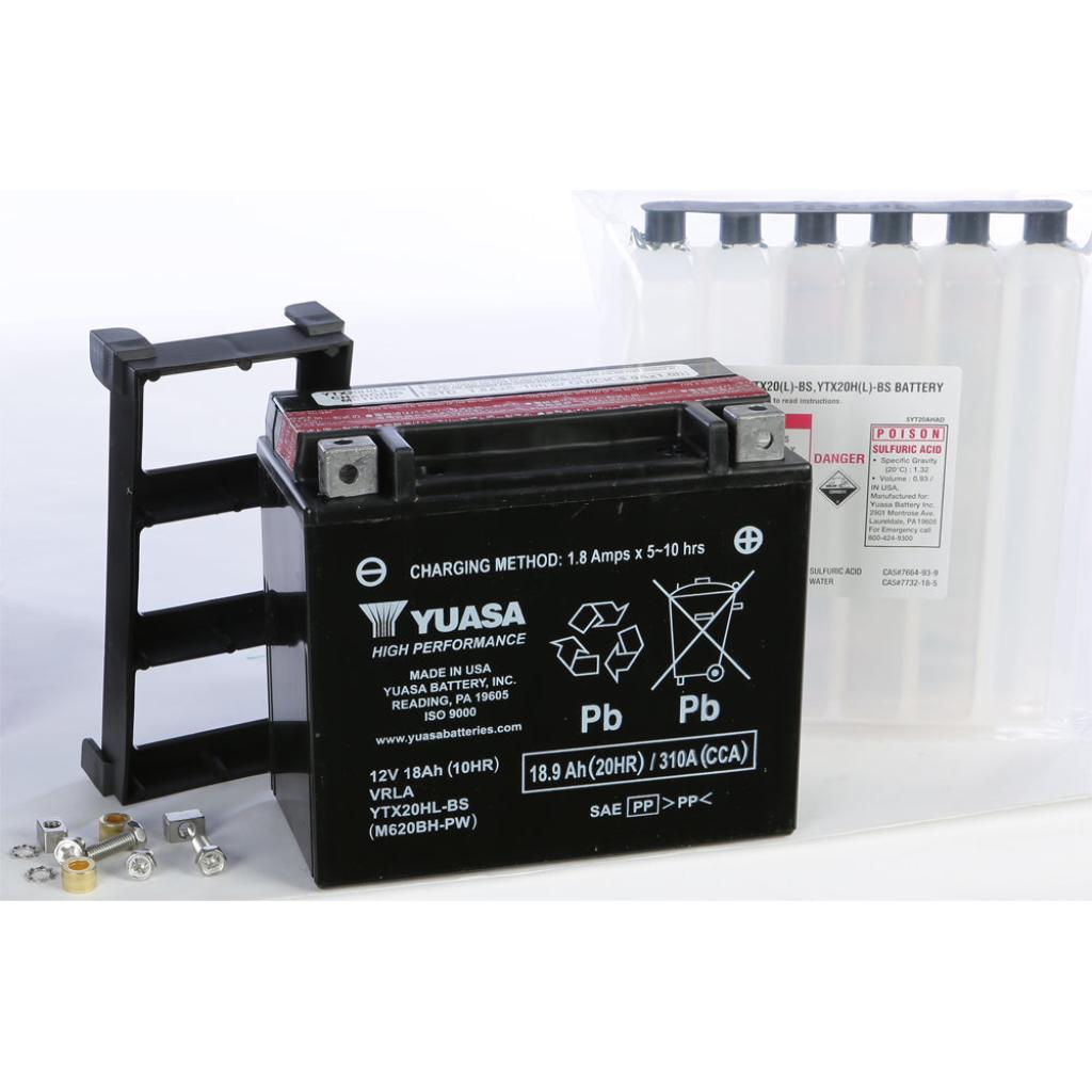 Yuasa Battery Ytx20hl Bs Pw Maintenance Free - MojoMotoSport.com
