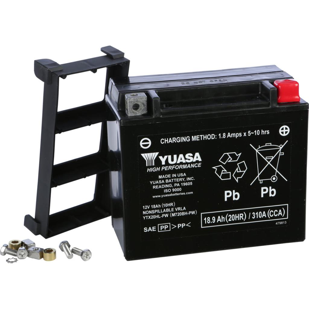 Yuasa Battery Ytx20hl Pw Sealed Factory Activated - MojoMotoSport.com