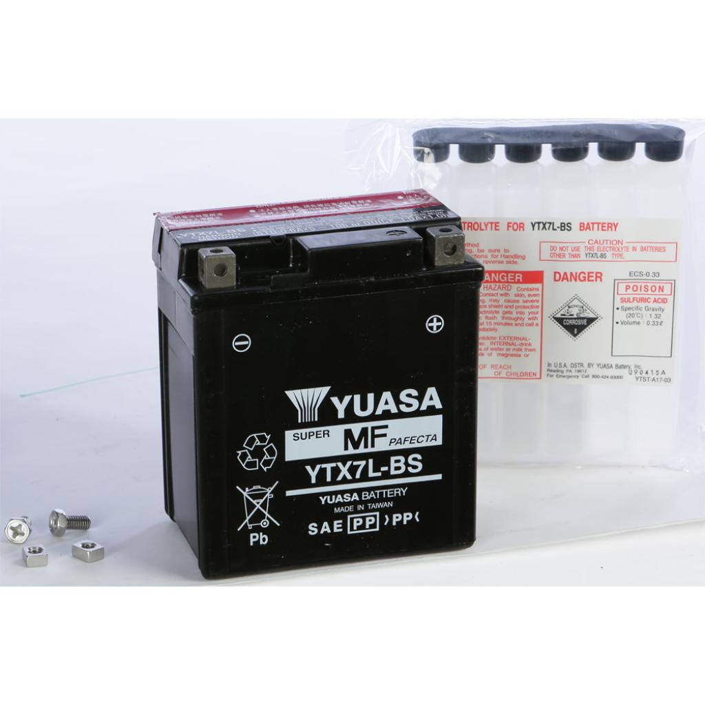 Yuasa Battery Ytx7l Bs Maintenance Free - MojoMotoSport.com