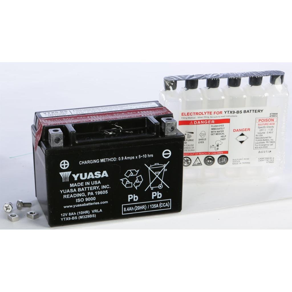 Yuasa Battery Ytx9 Bs Maintenance Free - MojoMotoSport.com