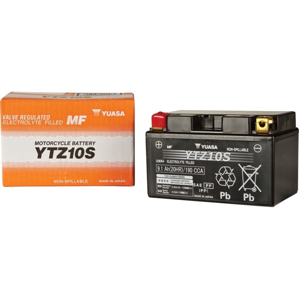 Yuasa Battery YTZ10s Sealed Factory Activated - MojoMotoSport.com