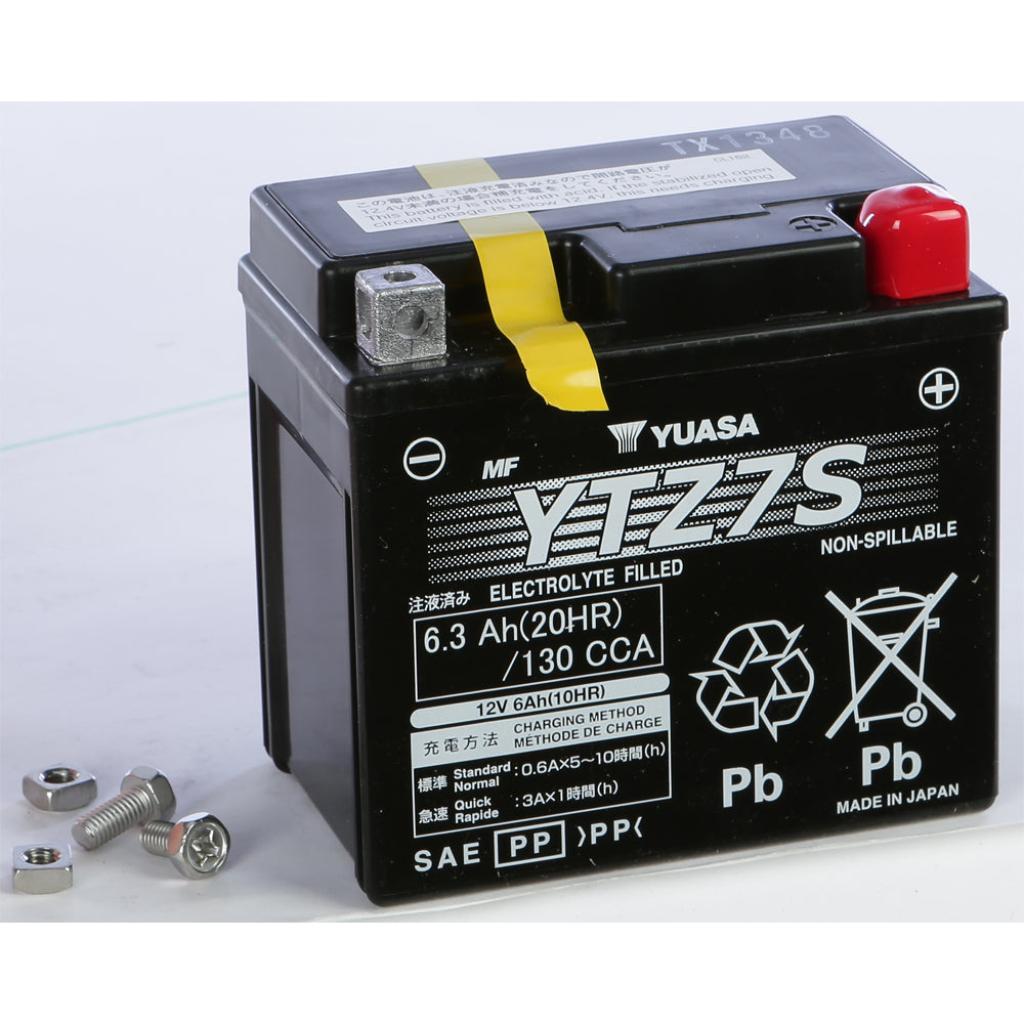 Yuasa Battery YTZ7S Sealed Factory Activated - MojoMotoSport.com