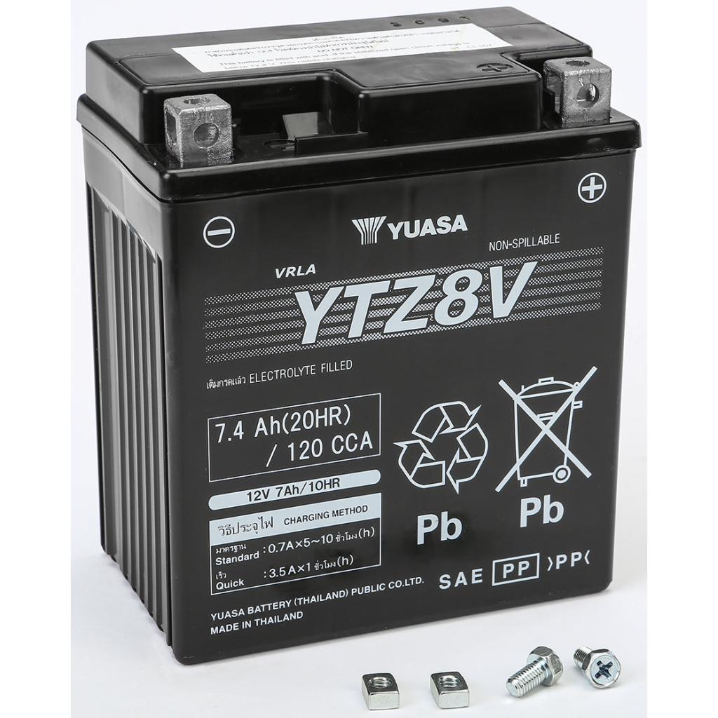 Yuasa Battery Ytz8v Sealed Factory Activated - MojoMotoSport.com