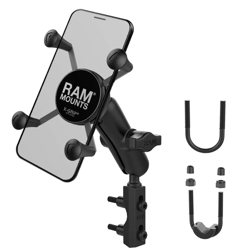 Ram X-Grip Phone Mount w/  Brake/Clutch Reservoir Base - Medium | RAM-B-174-UN7