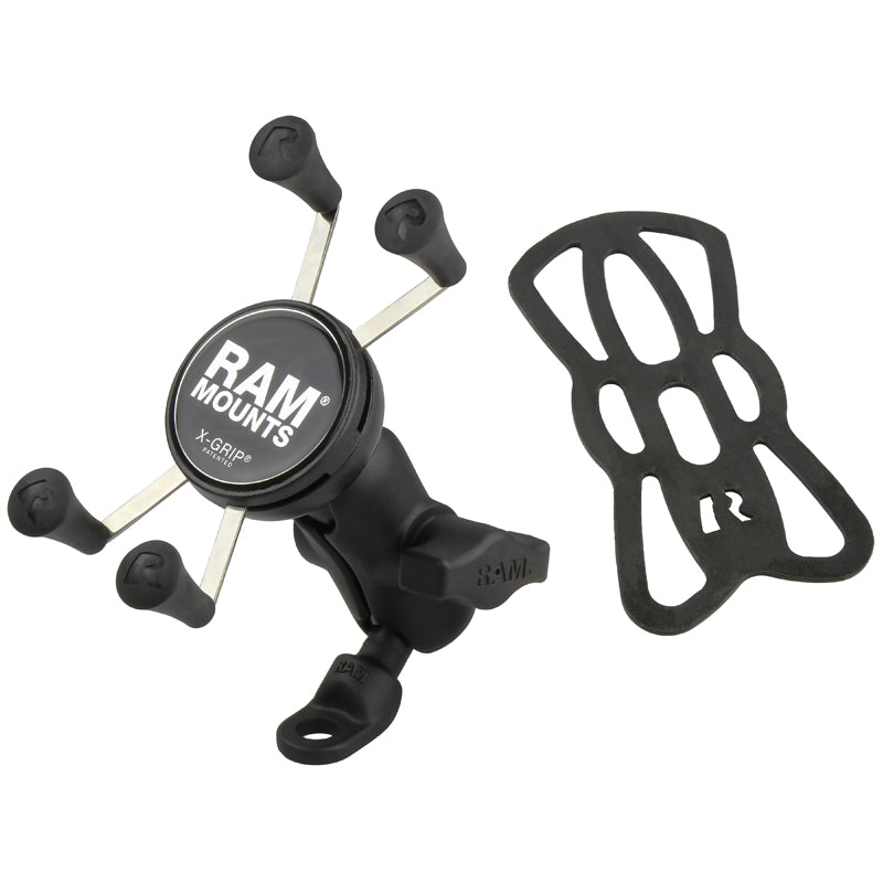 Ram X-Grip Phone Mount w/ 9mm Angled Bolt Head Adapter | RAM-B-272-A-UN7