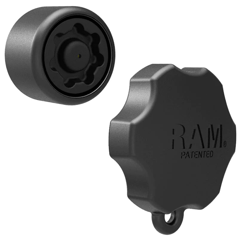 Ram Pin-Lock Security Knob for B Size Socket Arms | RAP-S-KNOB3U