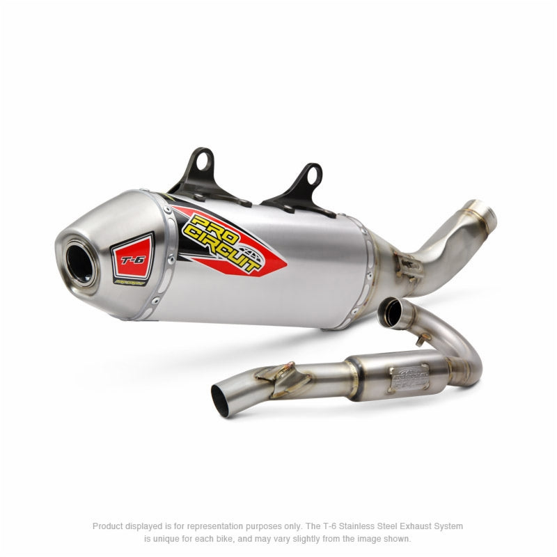 Pro Circuit T-6 Exhaust System 2019-23 KTM/HUS/GAS 250F | 0151925G