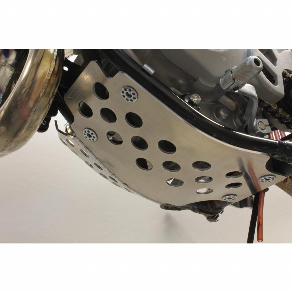Works Connection - Yamaha Extended Coverage Skid Plate ('18-Up) YZ65 | 10-206