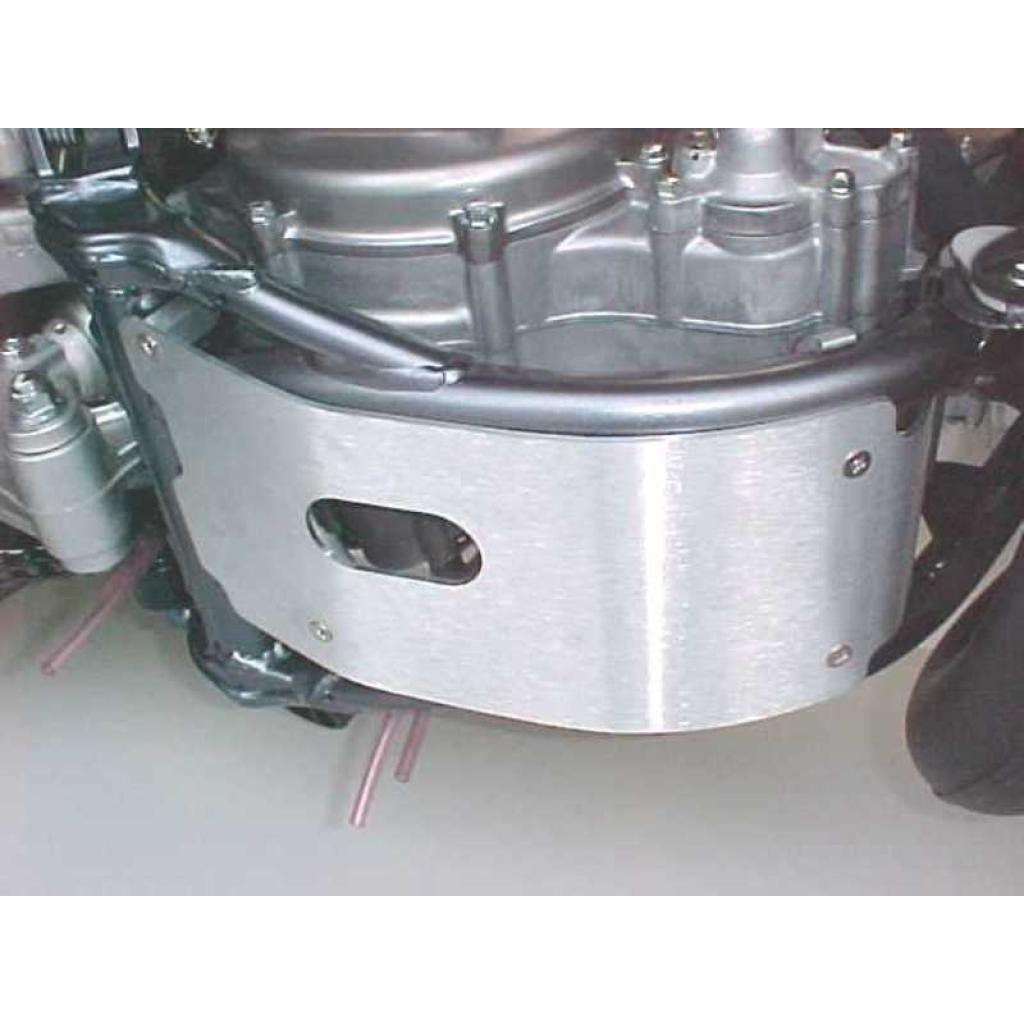 Werkaansluiting - KTM - aluminium beschermplaat - 10-413