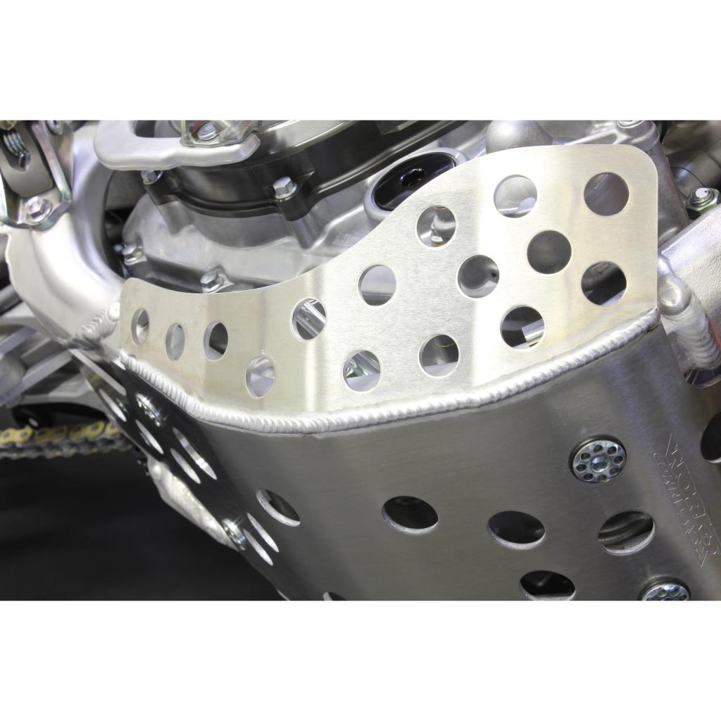 Fungerer tilslutning fuld dækning aluminium glideplade honda crf450r ('09-'12) | 10-602