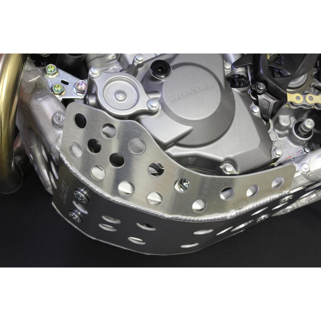 Fungerer tilslutning fuld dækning aluminium glideplade honda crf450r ('09-'12) | 10-602