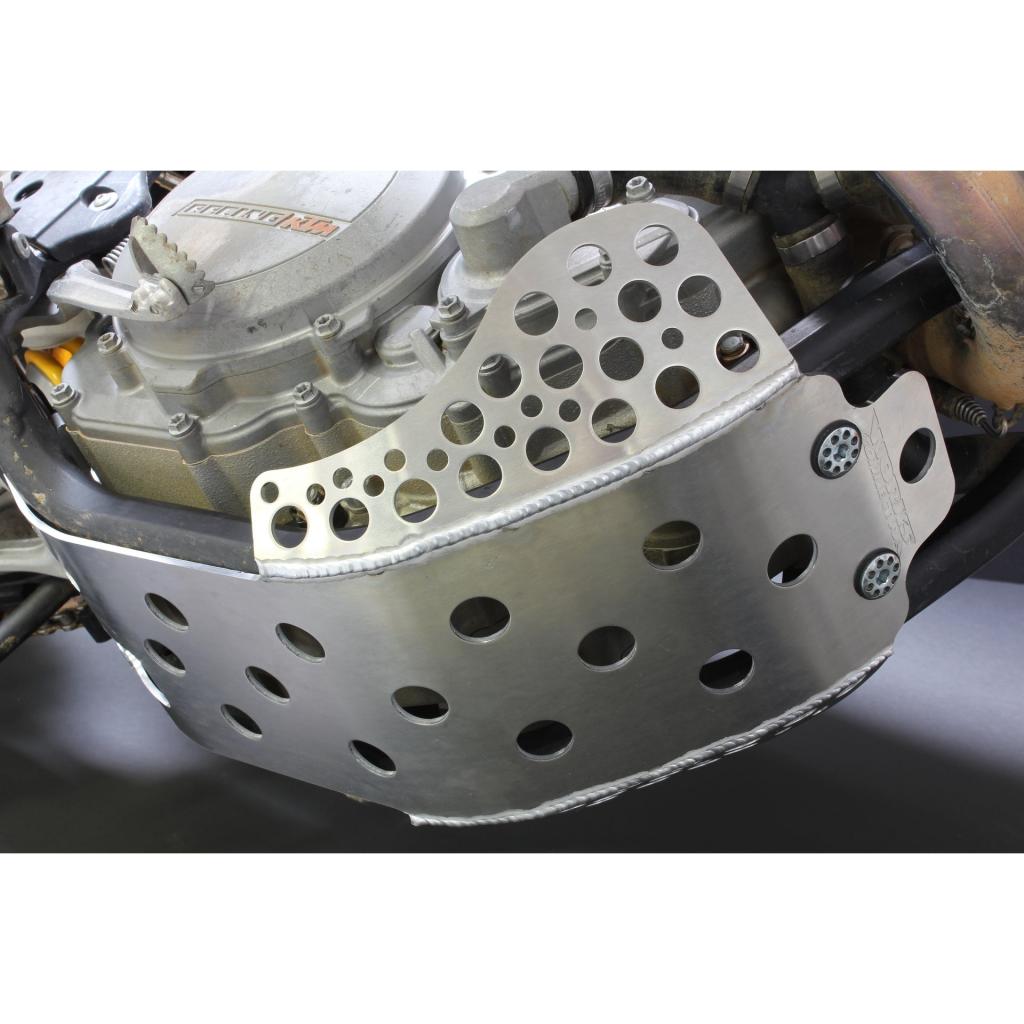 Werksanschluss KTM vollflächiger Aluminium-Unterfahrschutz KTM 500EXC ('12-'14) | 10-638