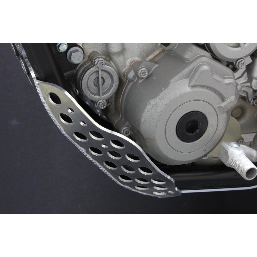 Werkverbinding - KTM - aluminium beschermplaat met volledige dekking - 10-636