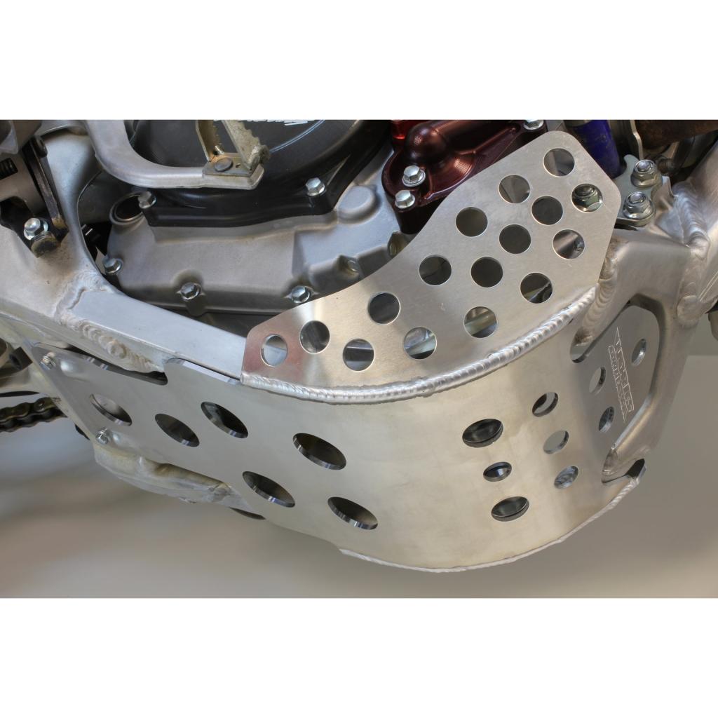 Works Connection - Kawasaki - Full Coverage Aluminum Skid Plate - 10-647