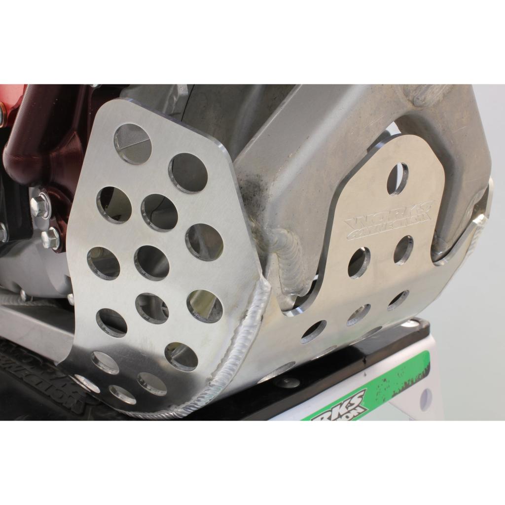 Works Connection - Kawasaki - Full Coverage Aluminum Skid Plate - 10-647
