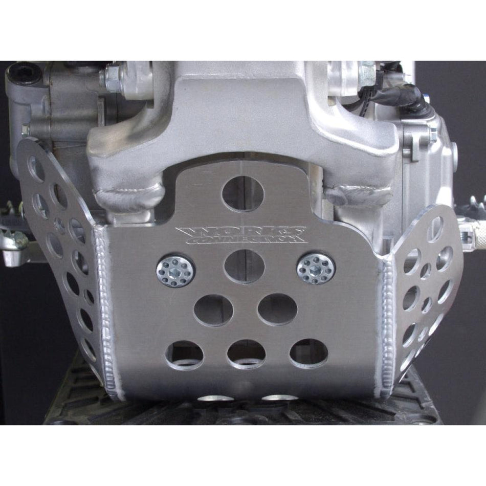Works Connection - Suzuki - Full Coverage Aluminum Skid Plate - 10-699