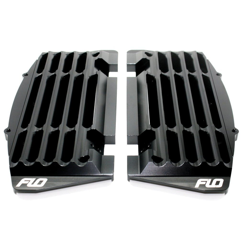 Flo motorsports - soporte para radiador de alto flujo