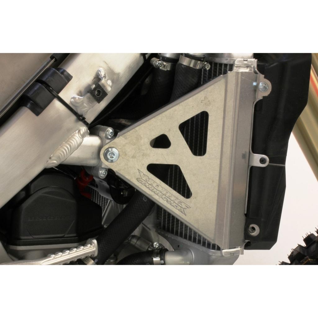 Conexão de trabalho suportes de radiador honda crf250r/450r