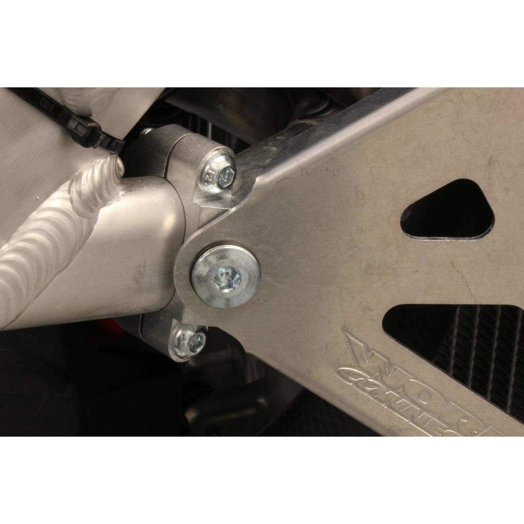 Conexão de trabalho suportes de radiador honda crf250r/450r