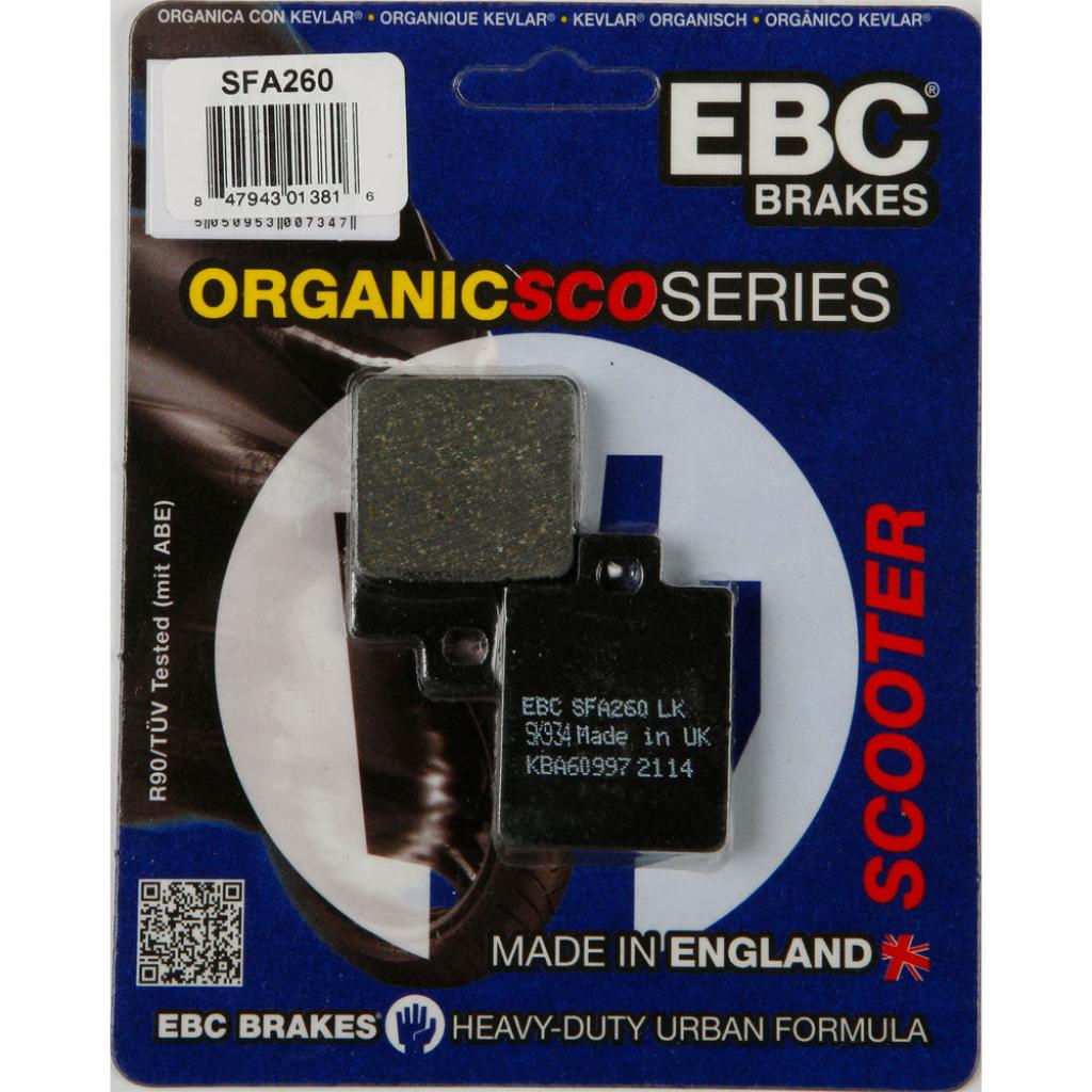 EBC Organic Brake Pads | SFA260