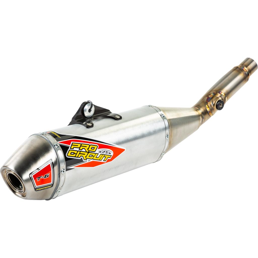 Pro Circuit T-6 Stainless Slip-On with S/A Kawasaki KX450 2024 | 0122445A