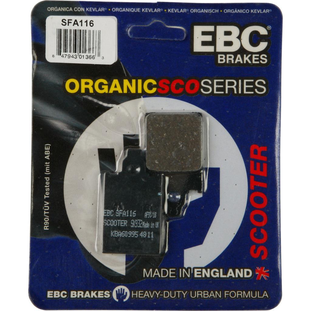 EBC Organic Brake Pads | SFA116