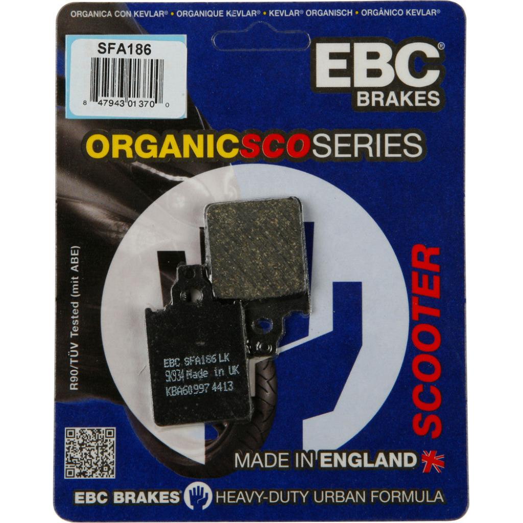 EBC Organic Brake Pads | SFA186