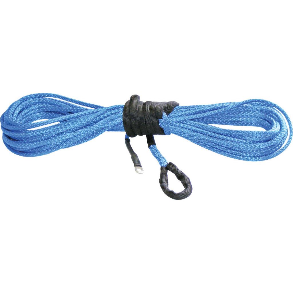 KFI 1/4" Synthetic 50' UTV Winch Cable (Blue) | SYN25-B50