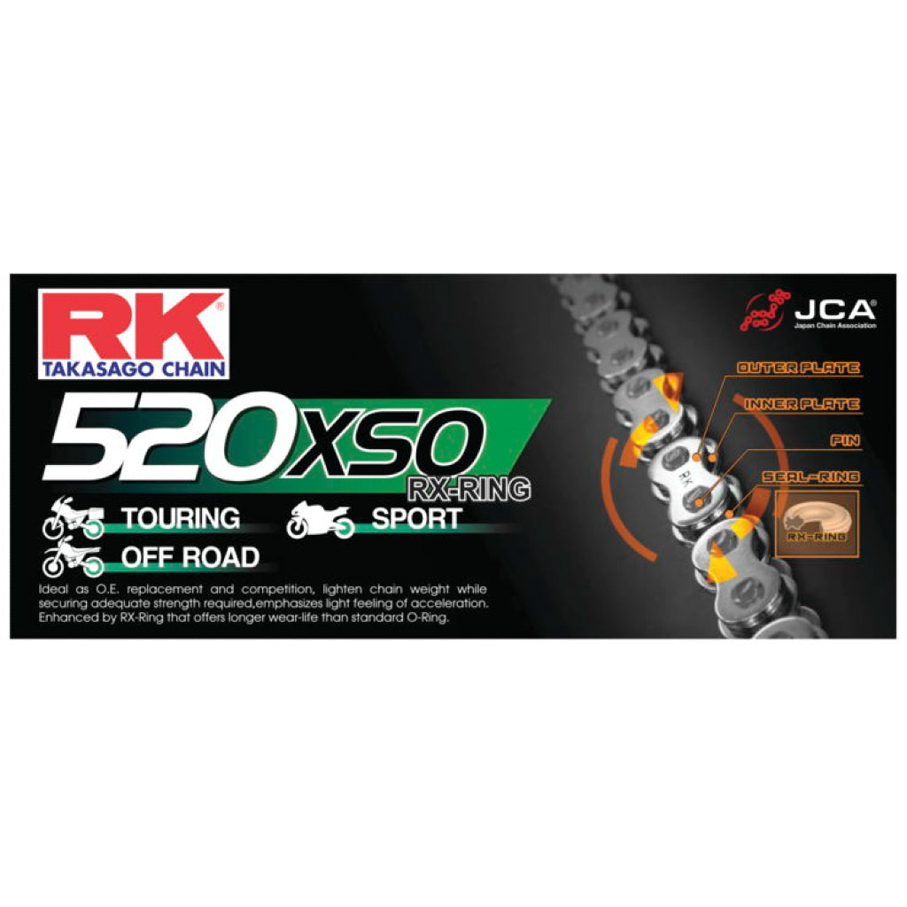 Rk チェーン - 520 xso チェーン