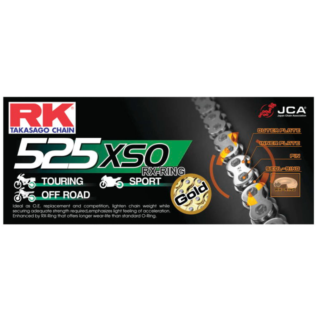 Rk チェーン - 525 xso チェーン