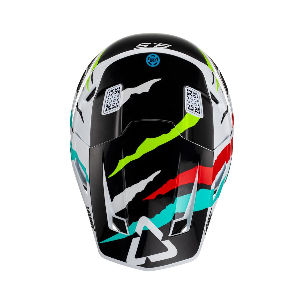 Leatt 8.5 Composite Moto Helmet Kit + 5.5 Goggles V23