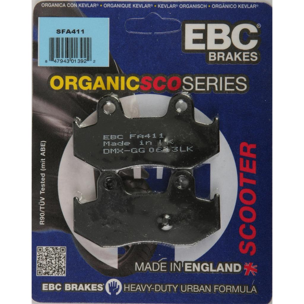 EBC Organic Brake Pads | SFA411