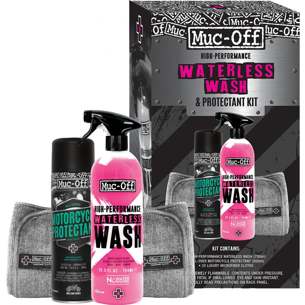 Muc-Off Motorcycle Waterless Wash & Protect Kit | 20029US