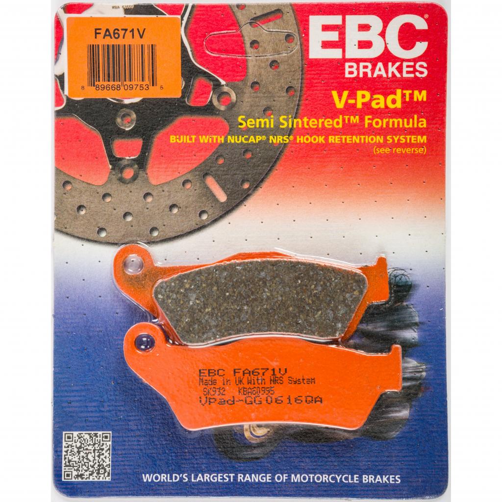 EBC Semi-Sintered Brake Pads | FA671V