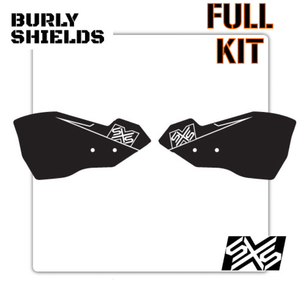 SXS Burly Handguard Shields Full Kit