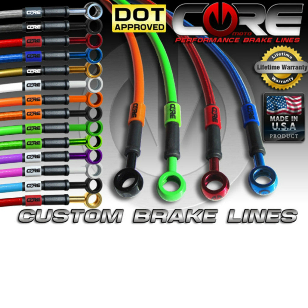 CORE MOTO KTM Offroad Front and Rear Brake Line Combo Kit