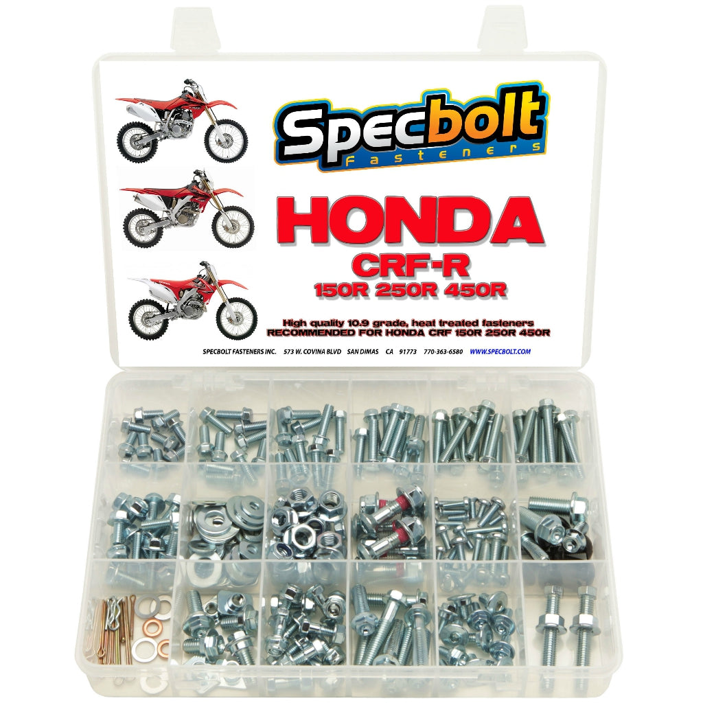 Specbolt – Honda CRF150/250/450R 250-teiliger Schraubensatz – CRF250