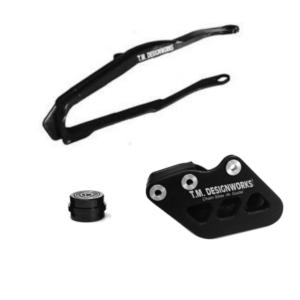 TM Designworks Chain Slide & Guide Kit – Red DCK-OR1-RD For Honda CRF450R 2002-2004