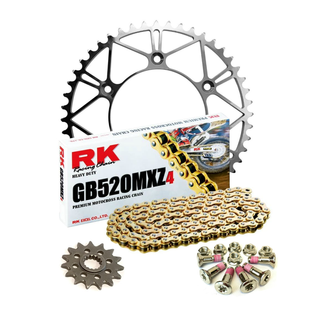 DDC RK kæde og letvægts stål kædehjulssæt