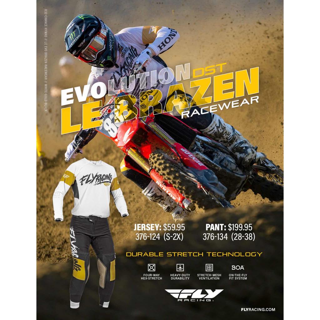 Maillot Supercross Fly Racing Evolution DST Le Brazen A1 2023